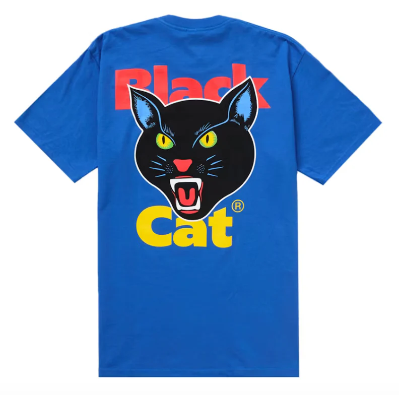 Supreme Black Cat Tee (SS24) Royal