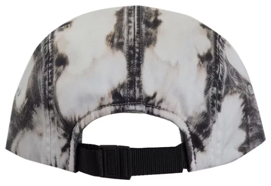 Supreme Bleached Chino Camp Cap Black - Image 2