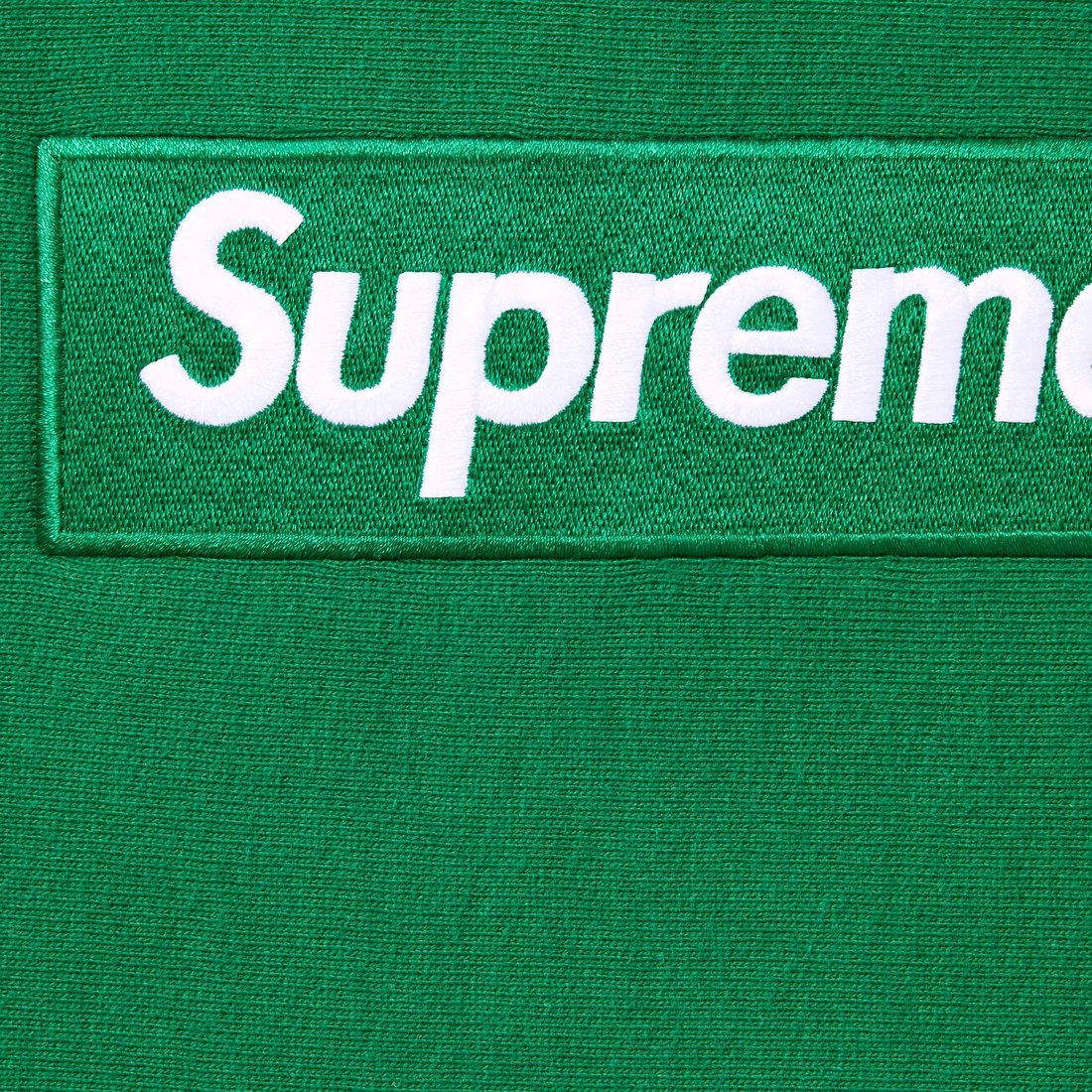 Supreme Box Logo Hooded Sweatshirt Sweatshirt (FW24) Green - Image 2
