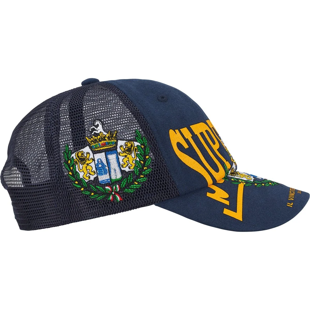 Supreme Crest Mesh Back 6-Panel Navy - Image 2