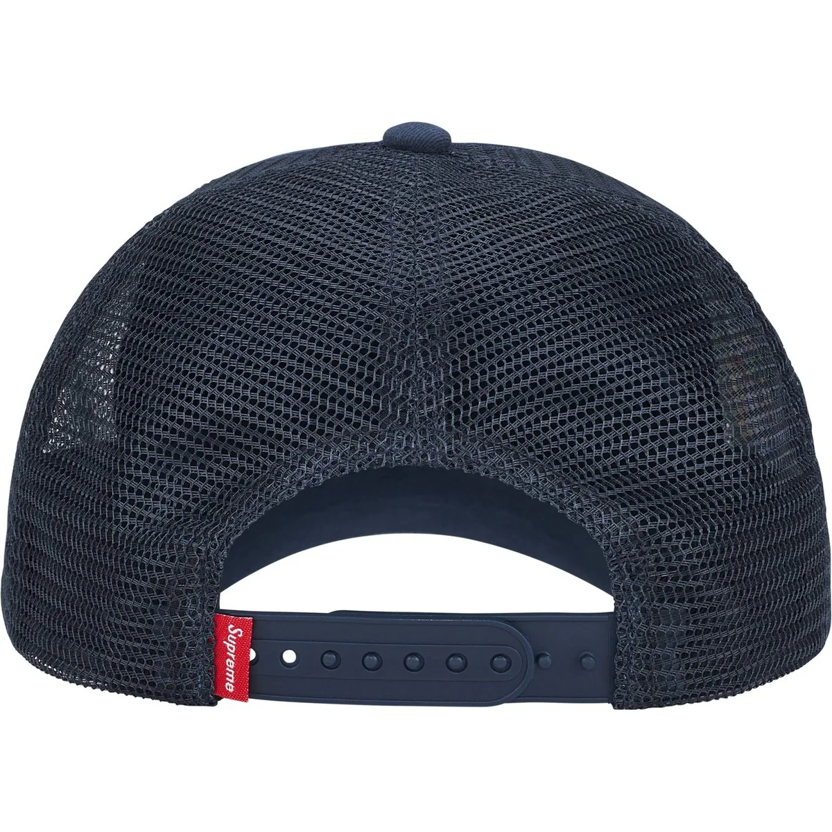 Supreme Crest Mesh Back 6-Panel Navy - Image 3