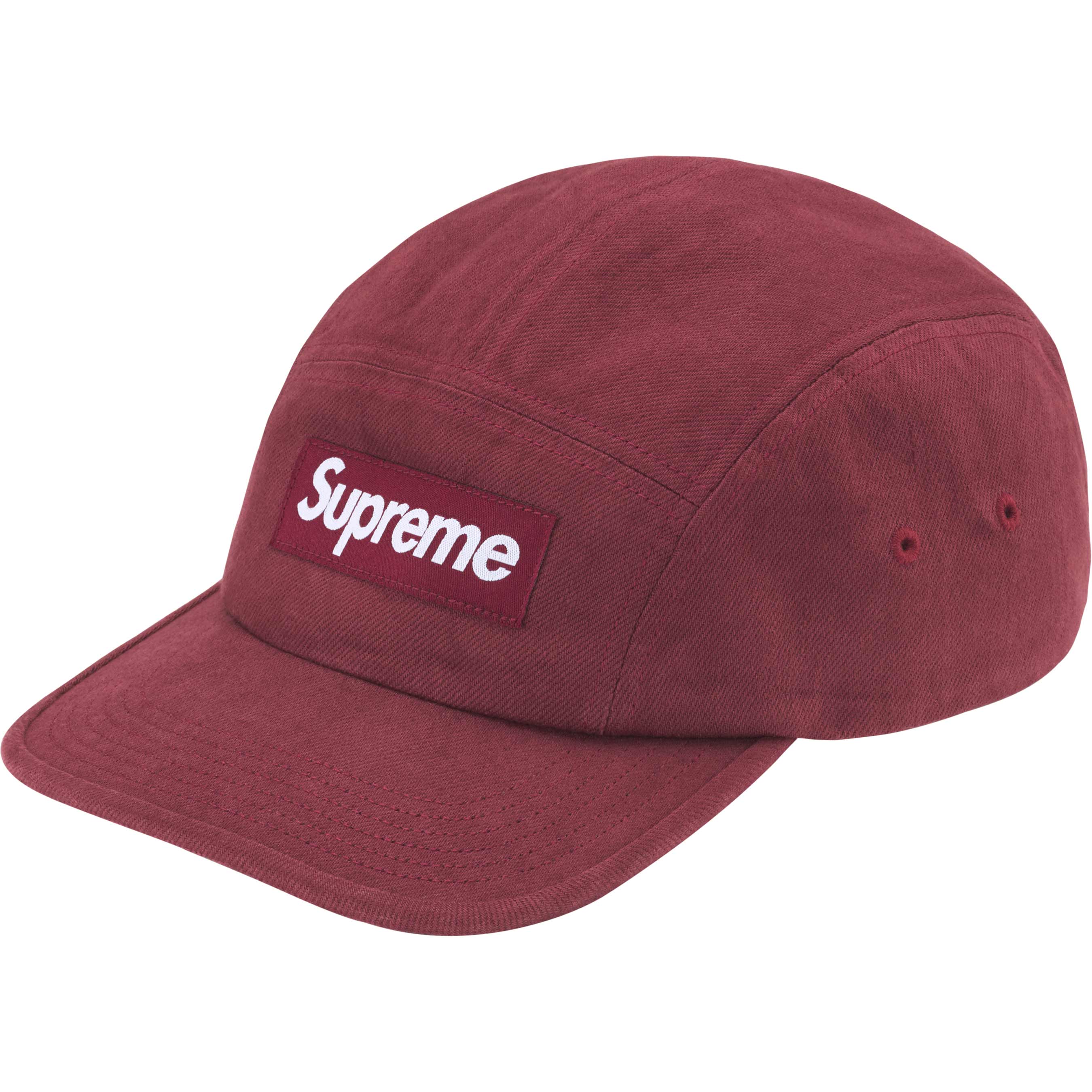 Supreme Denim Camp Cap FW24 Red