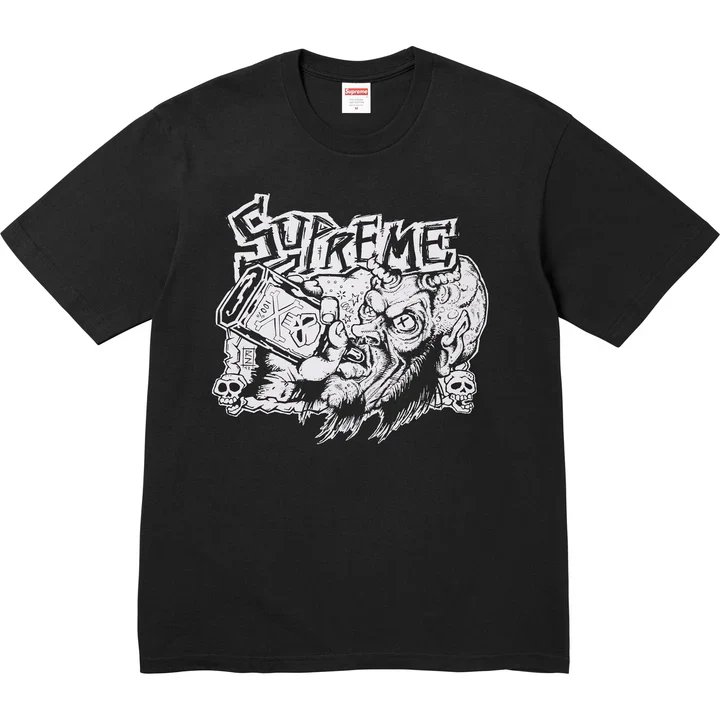 Supreme Fuckin Blowout Tee Black - Image 2