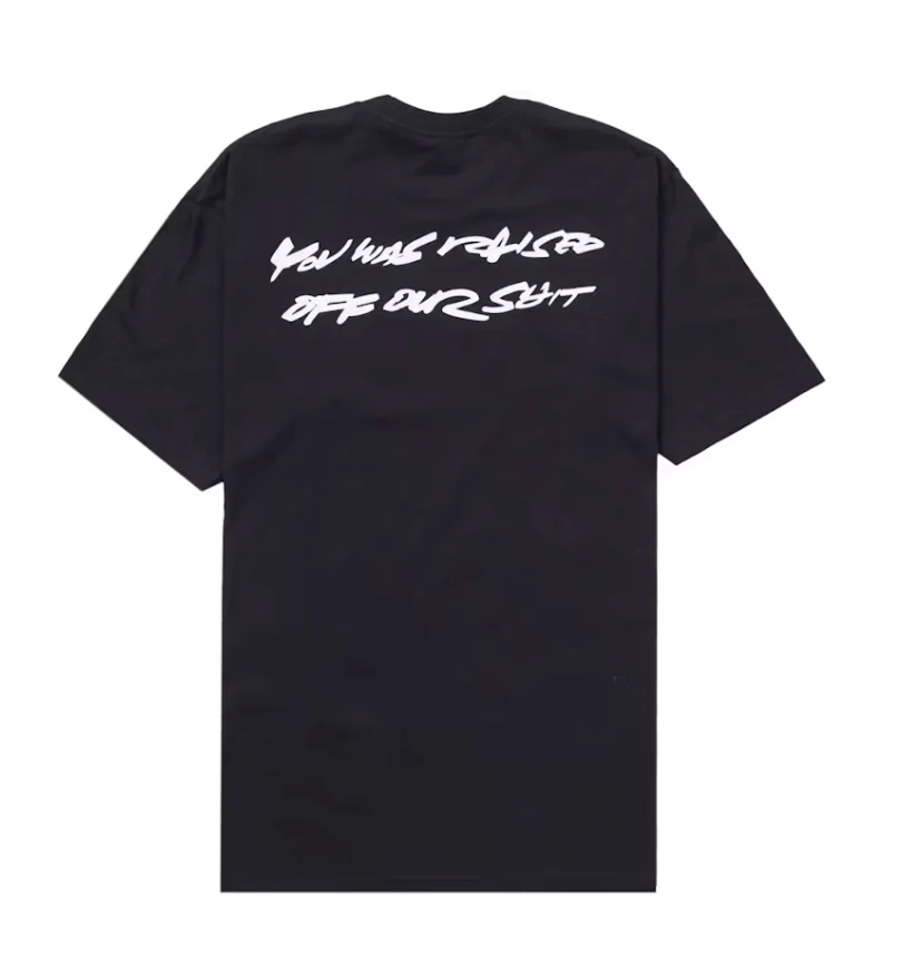 Supreme Futura Box Logo Tee Black - Image 2