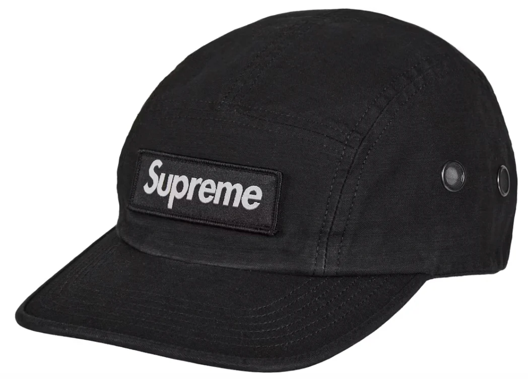 Supreme Military Camp Cap (FW24) Black