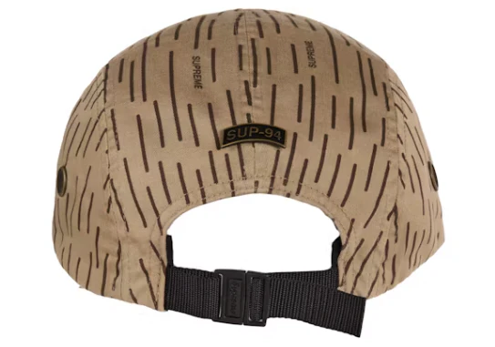 Supreme Military Camp Cap (FW24) Tan Raindrop - Image 2