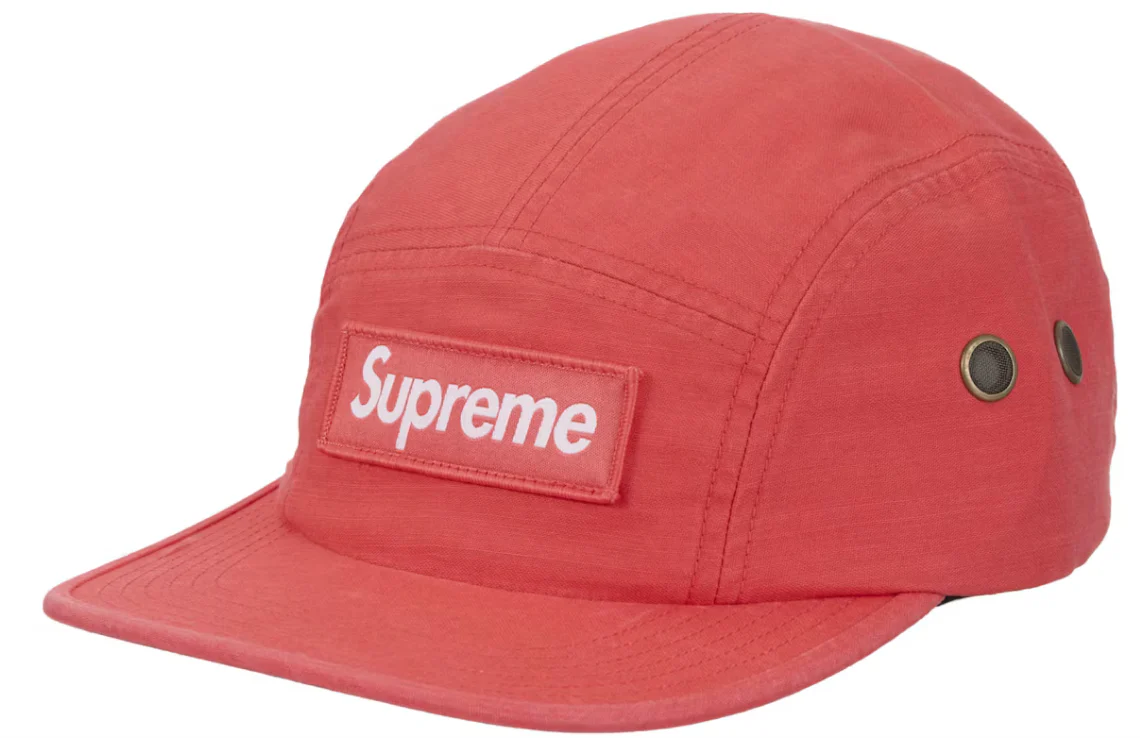 Supreme Military Camp Cap (SS25) Coral