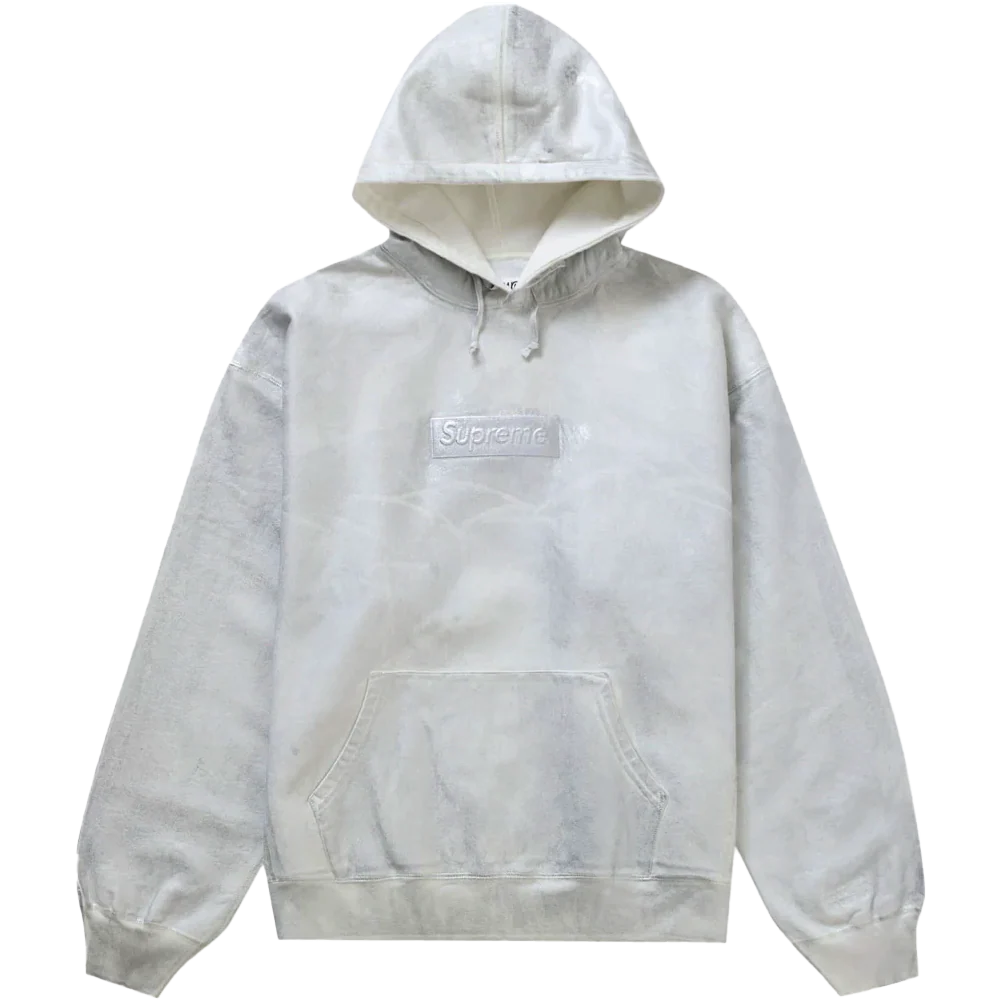 Supreme MM6 Maison Margiela Foil Box Logo Hooded Sweatshirt