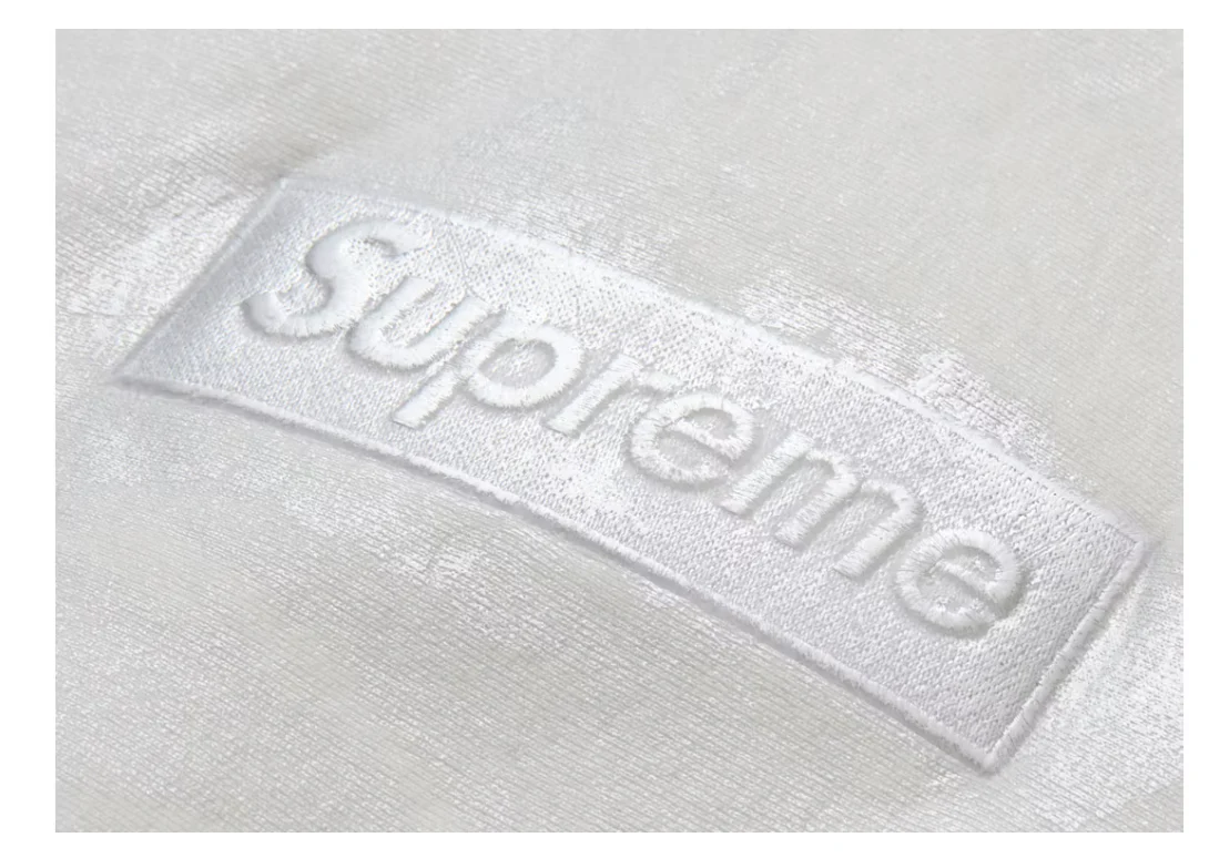 Supreme MM6 Maison Margiela Foil Box Logo Hooded Sweatshirt - Image 3