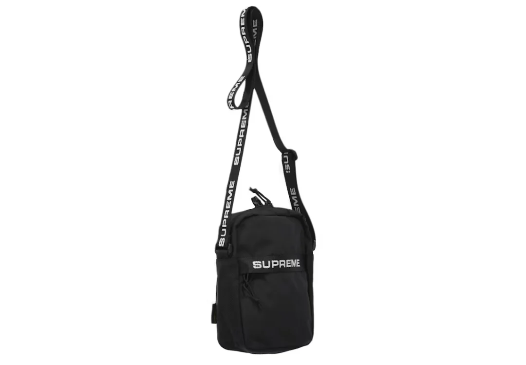 Supreme Shoulder Bag Black - Image 2