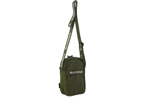 Supreme Shoulder Bag (FW22) Olive - Image 2