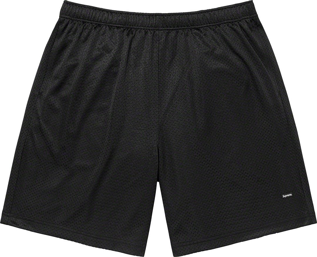 Supreme Small Baggy Mesh Shorts Black