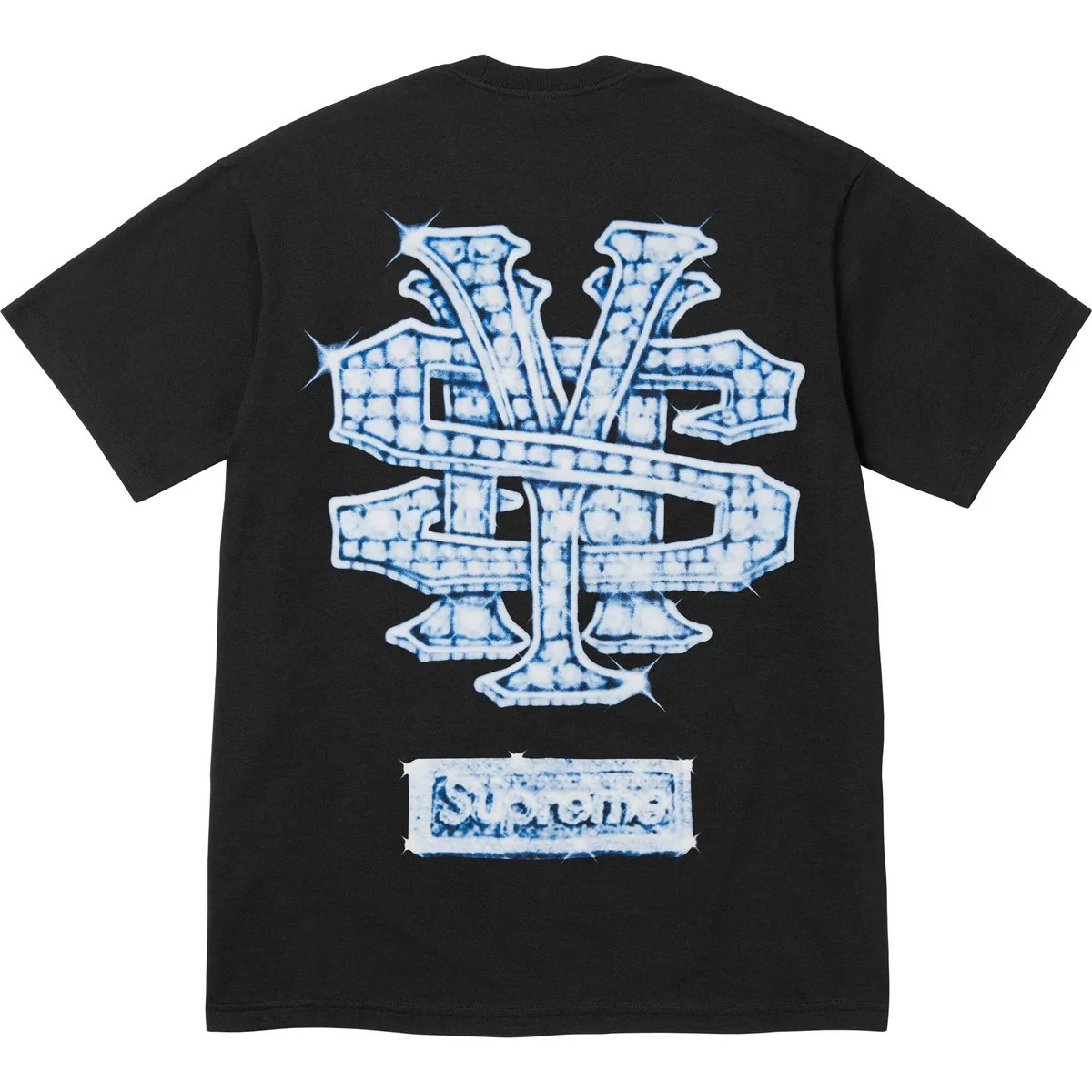 Supreme Snowman Tee Black - Image 3