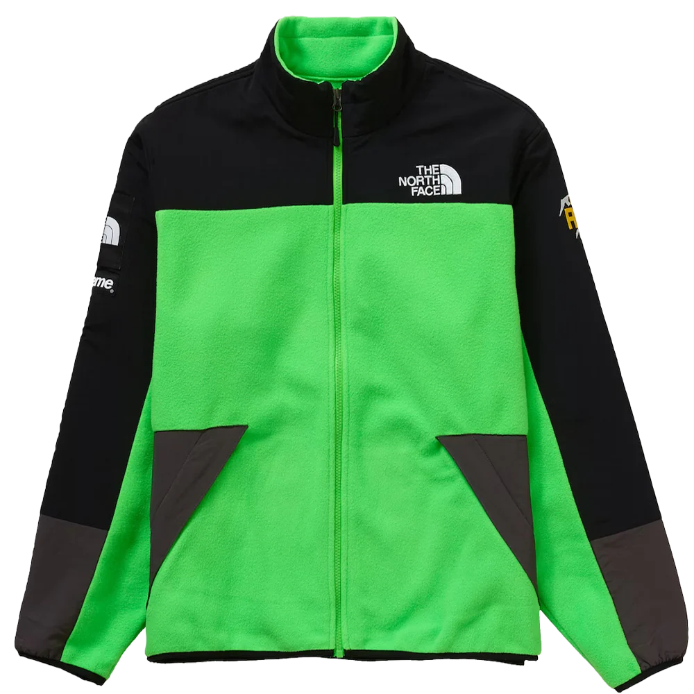 Supreme The North Face RTG Fleece Jacket Bright Green