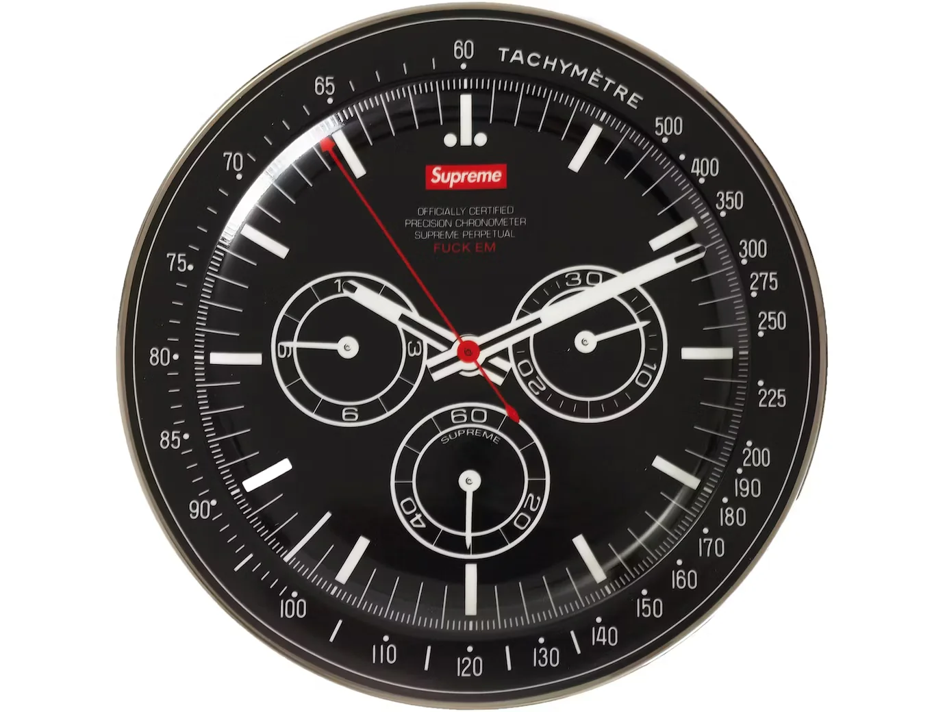 Supreme Watch Plate Black