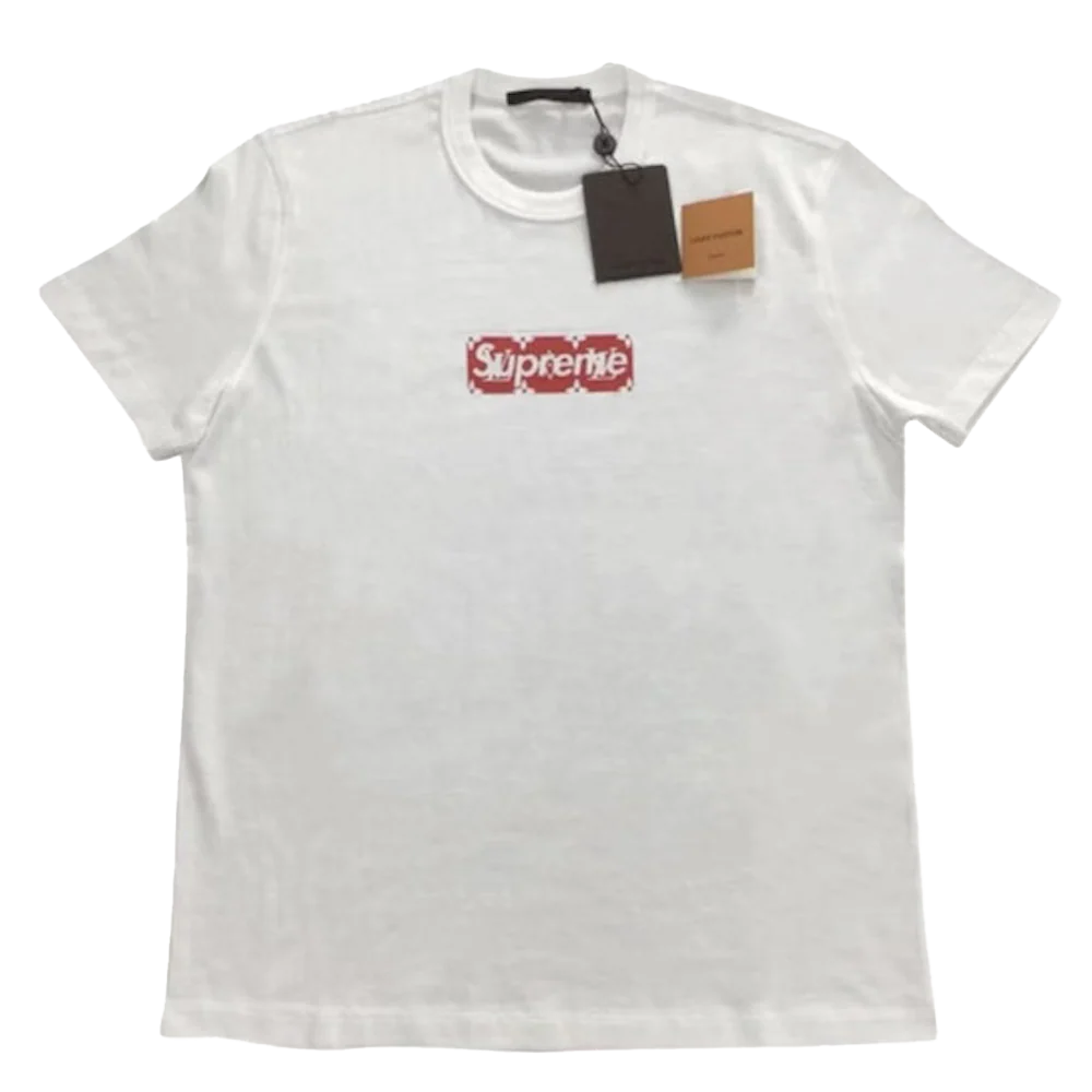 Supreme x Louis Vuitton Box Logo Tee White