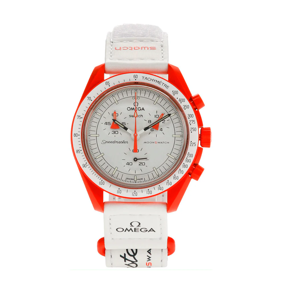 Swatch x Omega Bioceramic Moonswatch Mission to Mars