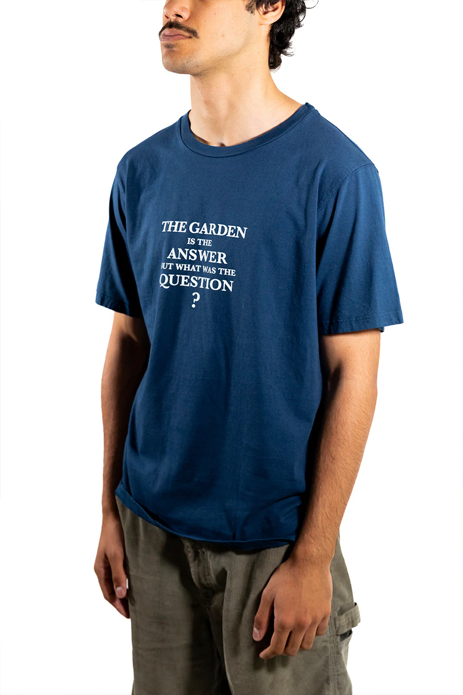 THE GARDEN Answer Navy Tee - Image 5
