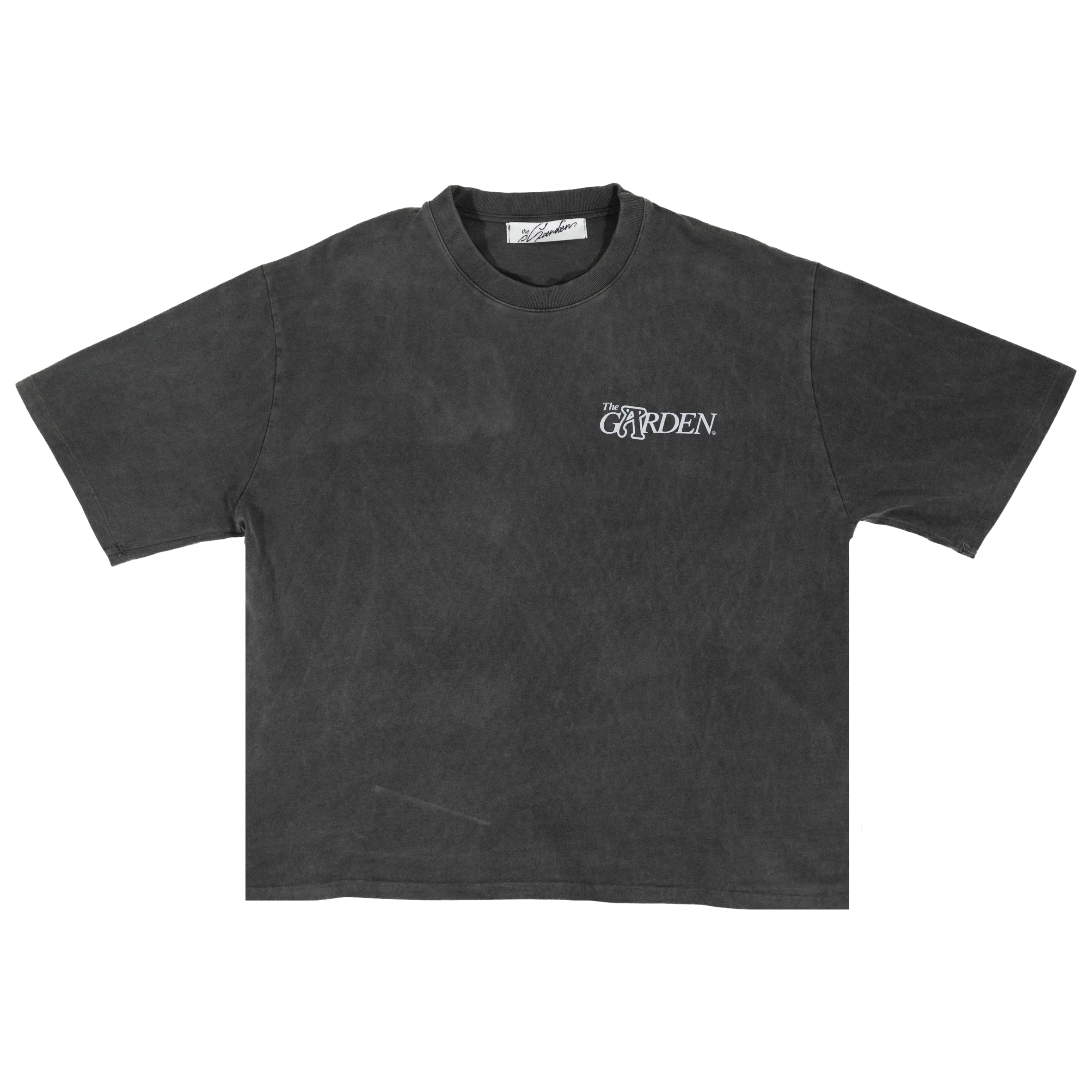 The Garden Casino T-shirt Washed Black - Image 2