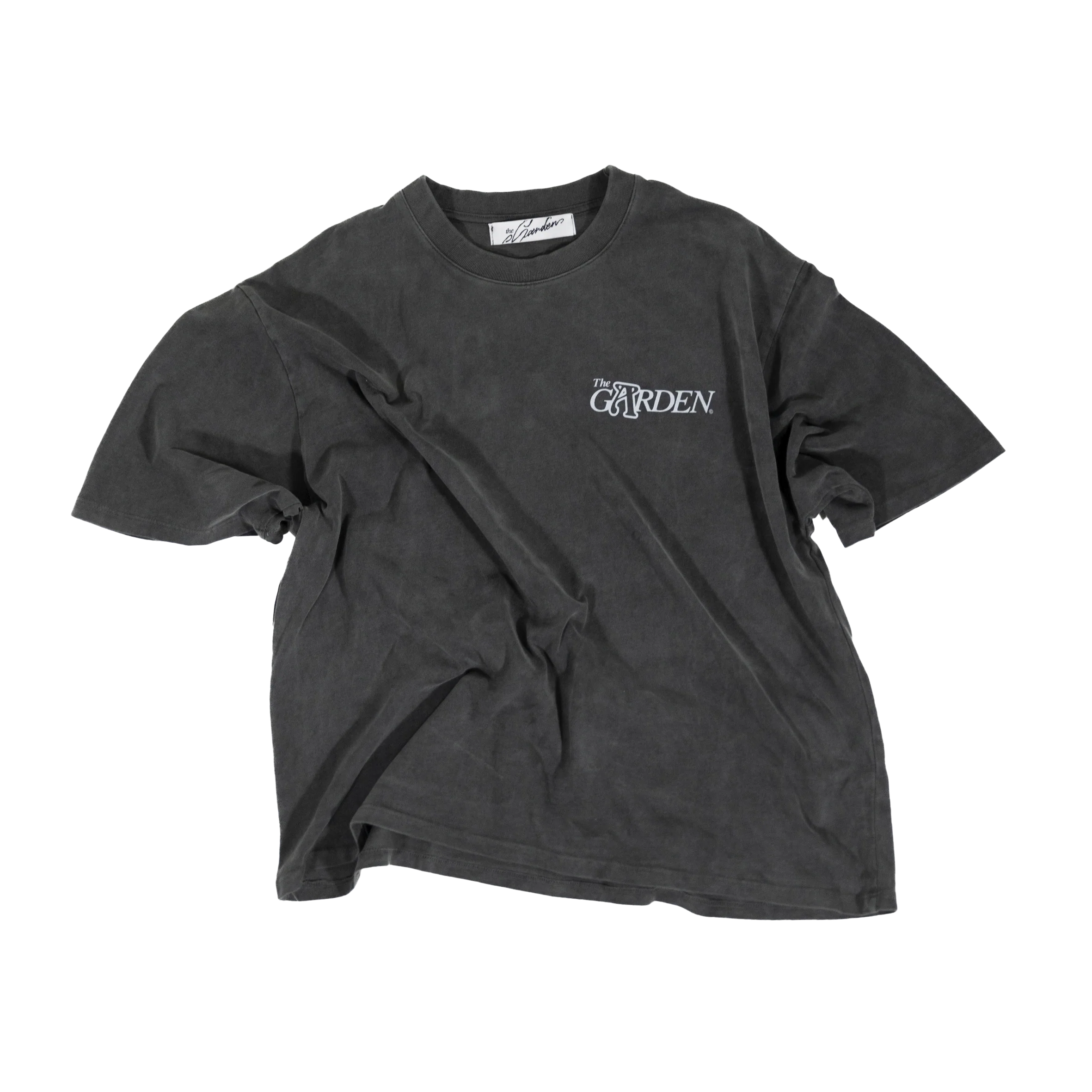 The Garden Casino T-shirt Washed Black - Image 4