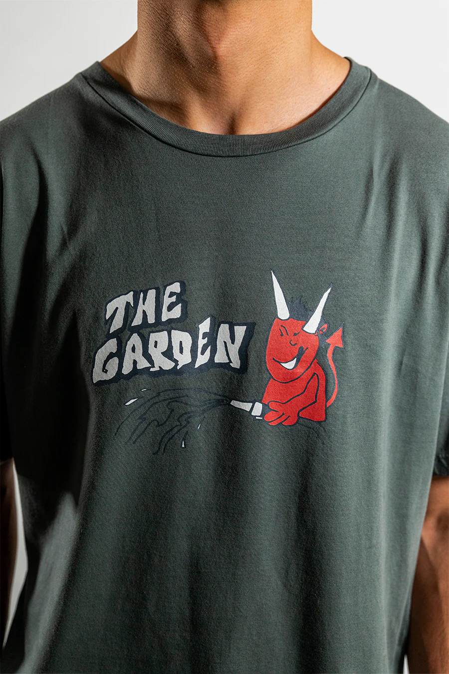 THE GARDEN Demon Black Tee - Image 3