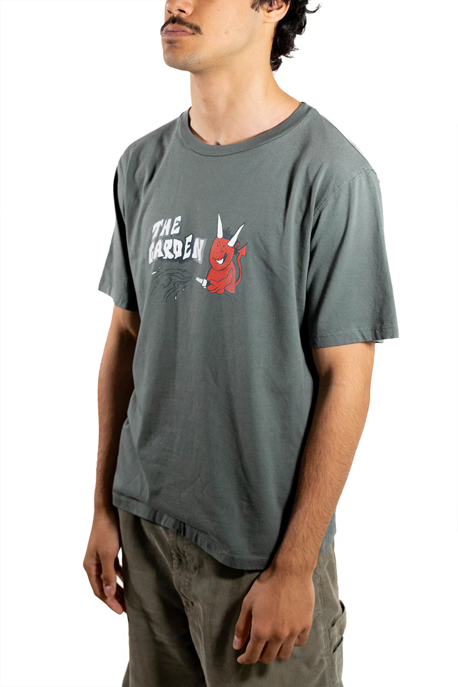 THE GARDEN Demon Black Tee - Image 5