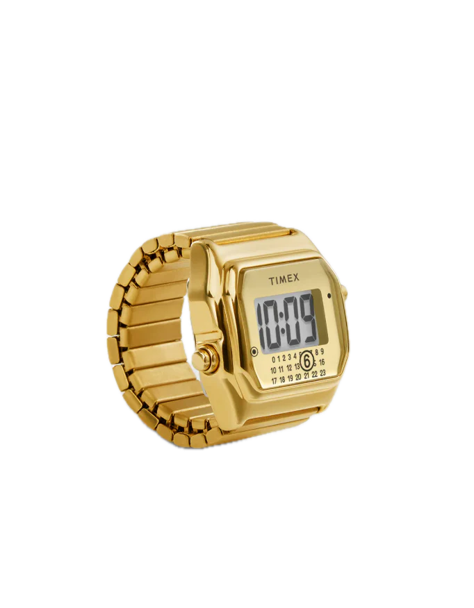 Timexx MM6 T80 Gold-Tone Ring Watch - S/M - Image 2