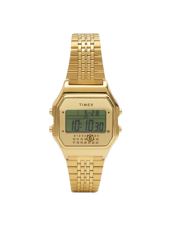 Timexx MM6 T80 Gold-Tone Watch & Bracelet
