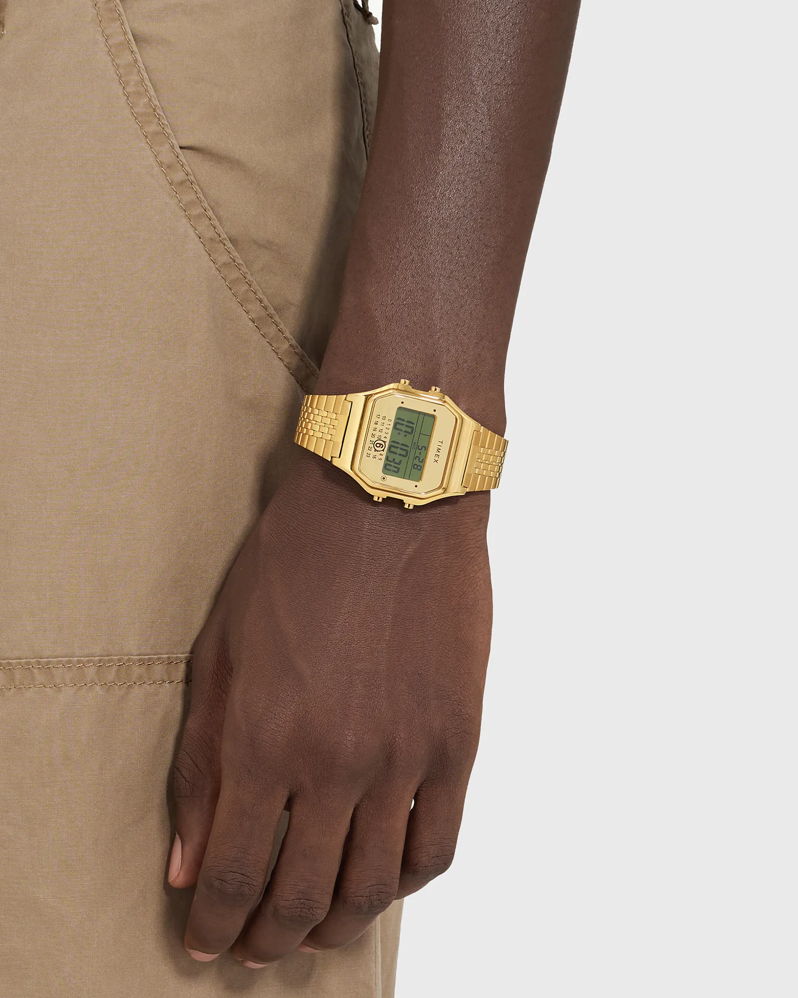 Timexx MM6 T80 Gold-Tone Watch & Bracelet - Image 4