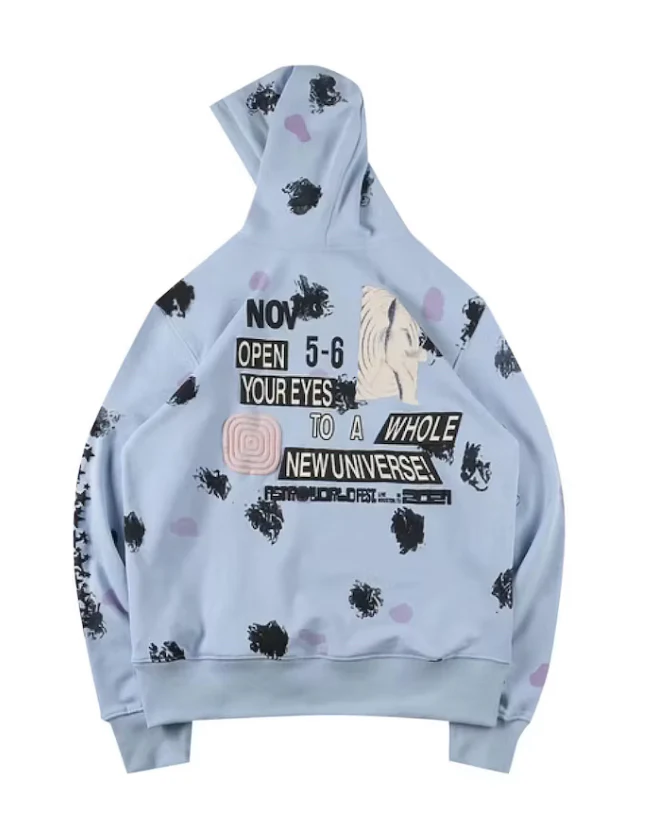 Travis Scott Astrofest See You In Utopia Hoodie Tie Dye - Image 2
