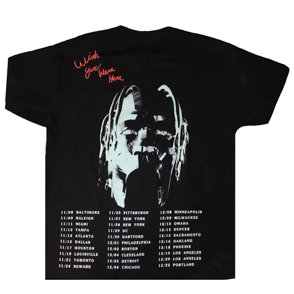TRAVIS SCOTT Astroworld Tour Tee Black - Image 2