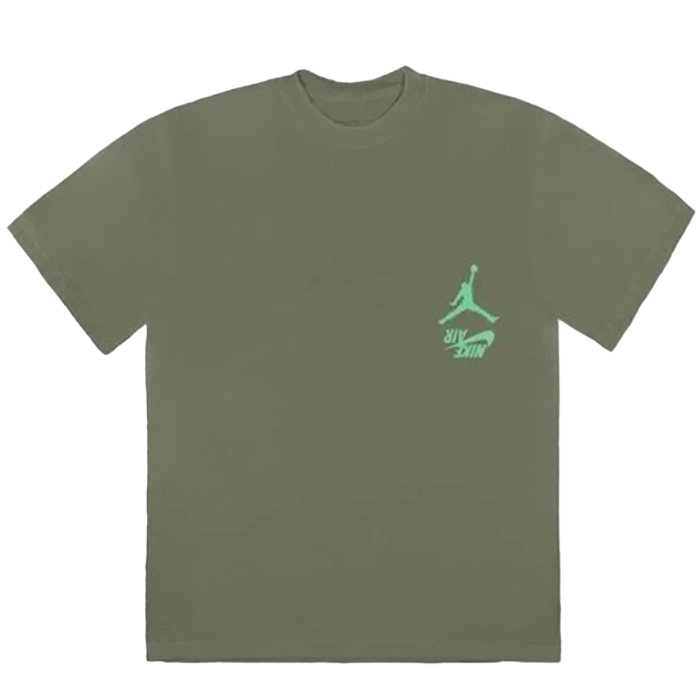 Travis Scott Jordan Cactus Jack Highest T Shirt Olive