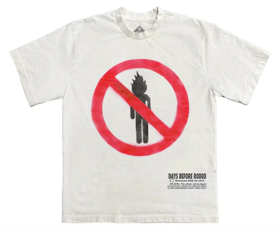 Travis Scott Rodeo Tee White