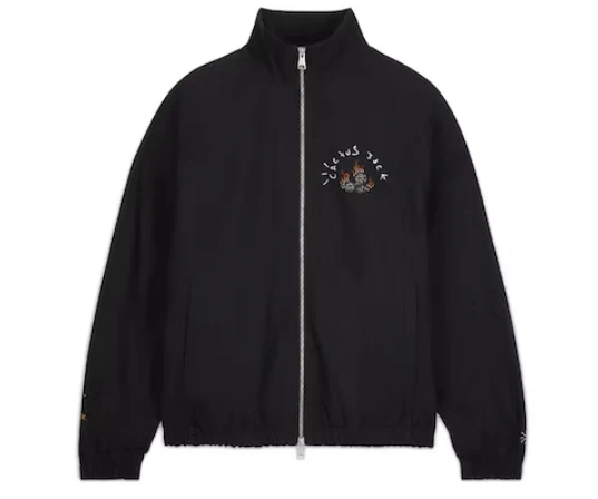 Travis Scott x Jordan Woven Jacket Black - Image 2