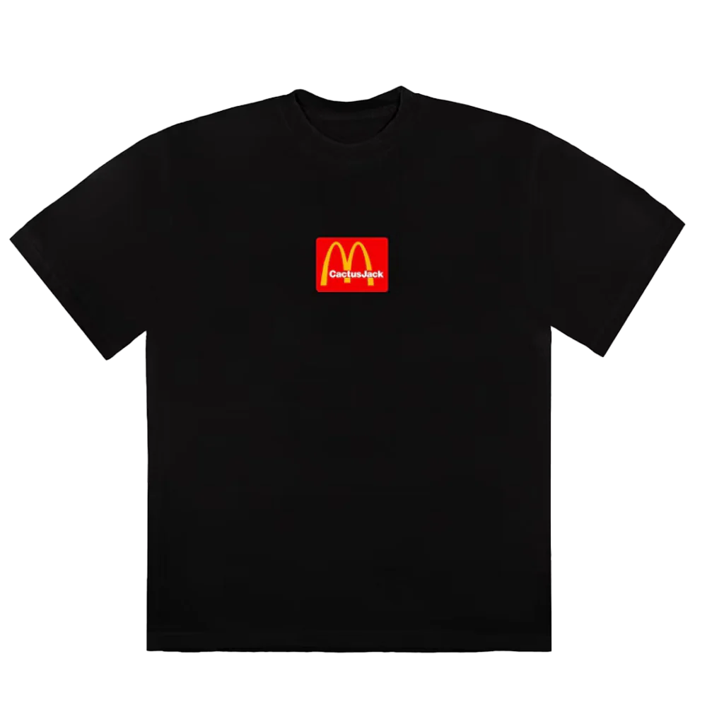 Travis Scott x McDonald's Sesame II T-shirt Black/Red