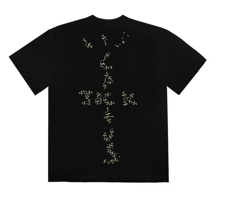 Travis Scott x McDonald's Sesame II T-shirt Black/Red - Image 2