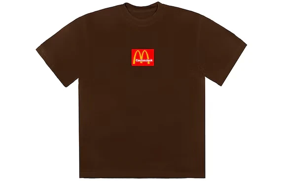 Travis Scott x McDonald's Sesame III T-shirt Brown