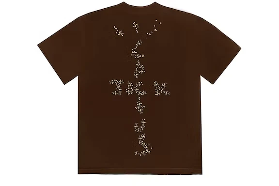 Travis Scott x McDonald's Sesame III T-shirt Brown - Image 2