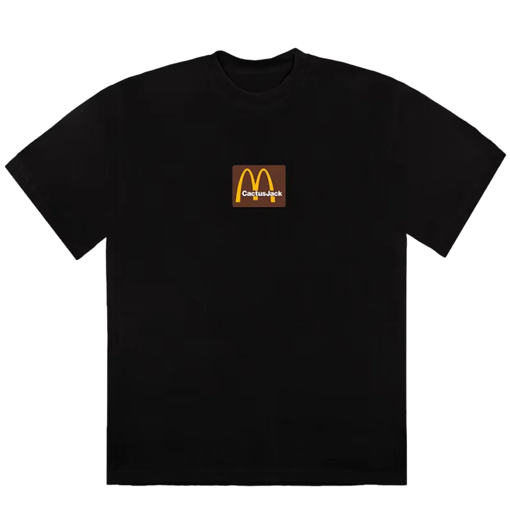Travis Scott x McDonald's Sesame Inv T-shirt Black/Brown