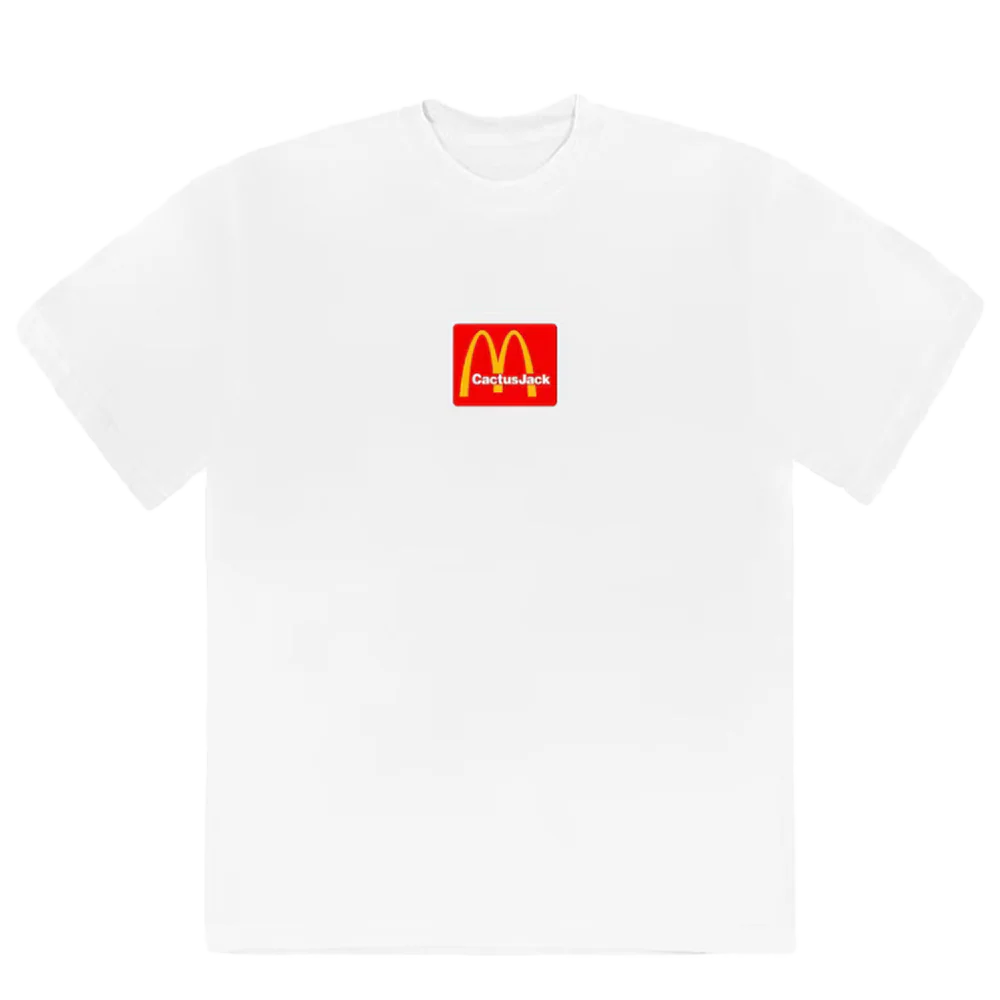 Travis Scott x McDonald's Sesame T-shirt White