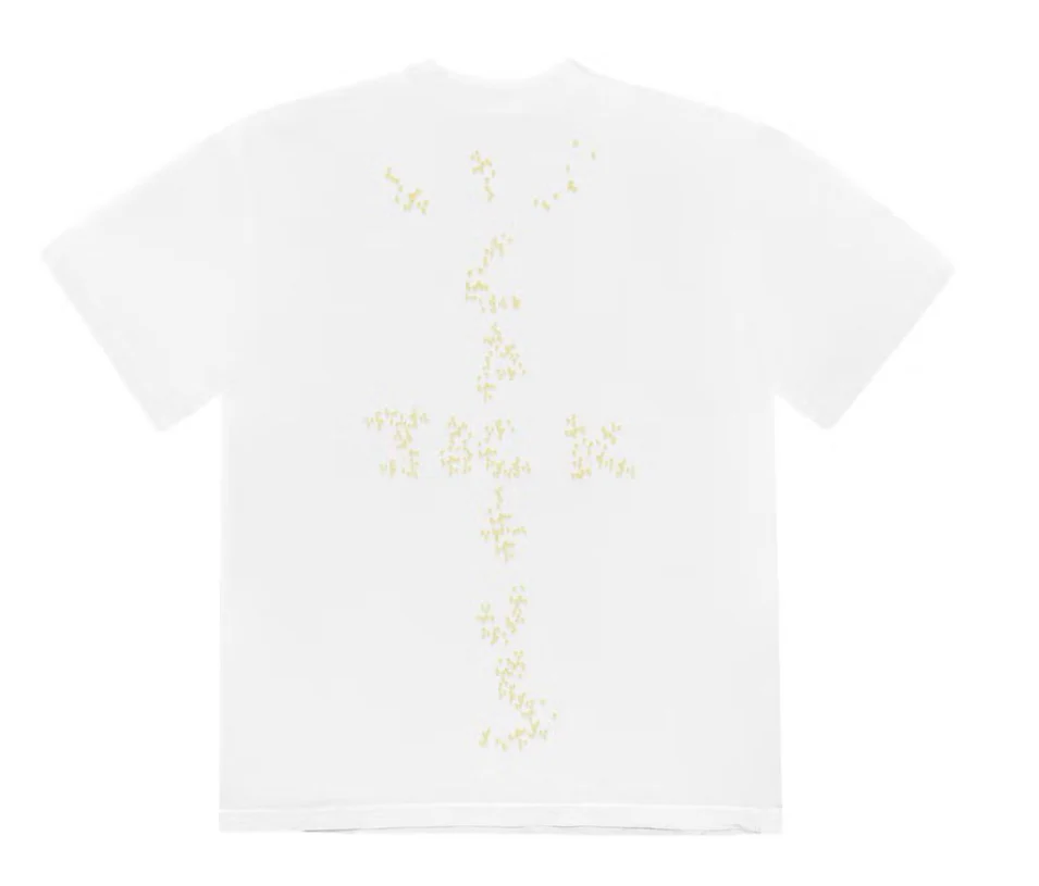 Travis Scott x McDonald's Sesame T-shirt White - Image 2