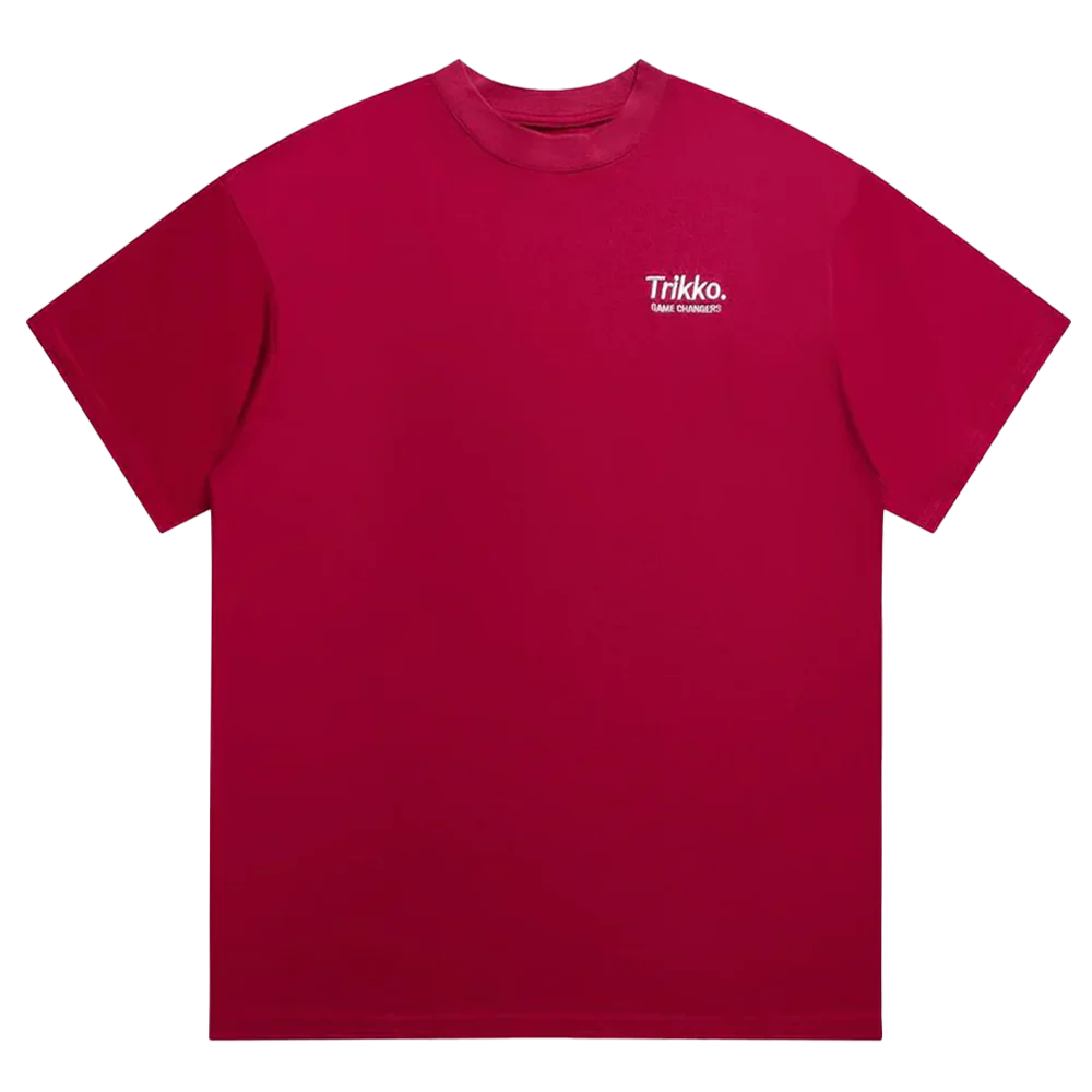 TRIKKO GC BURGUNDY TEE