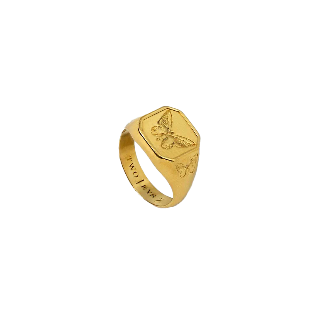 TwoJeys Butterfly Effect Ring Gold