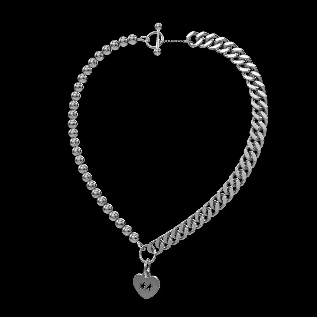 Twojeys 925 Icon Heart Necklace Silver - Image 2