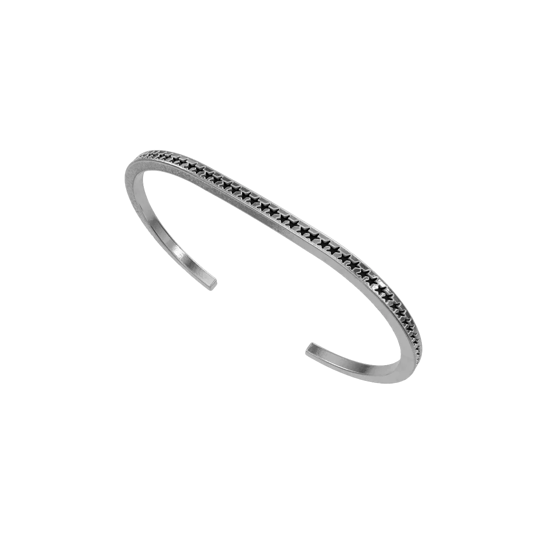 Twojeys 925 Icon Monogram Bangle S Silver