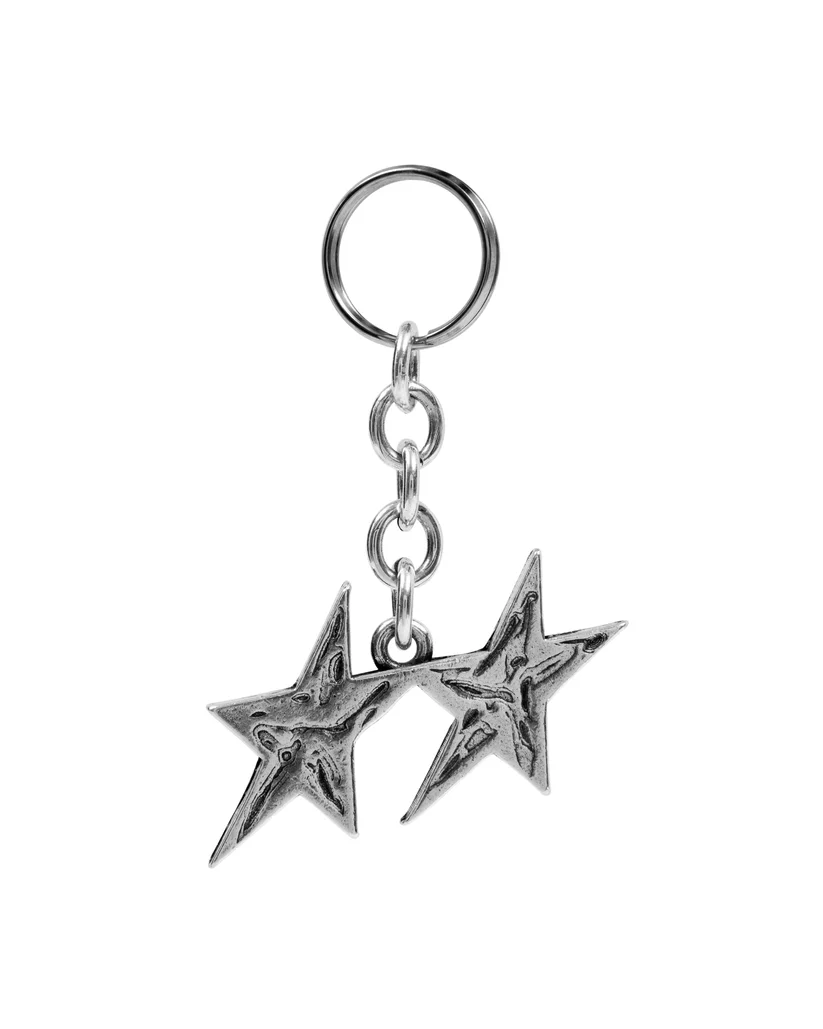 TwoJeys Signature Keychain Silver