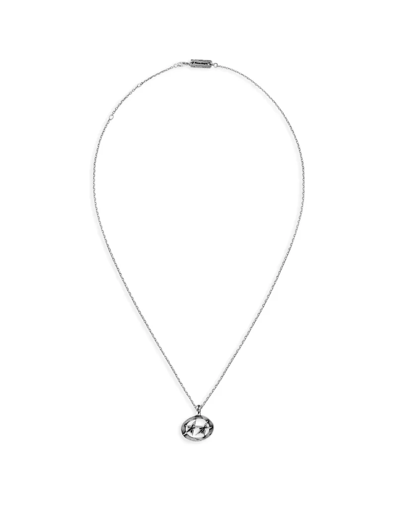 TwoJeys Superstar Necklace Silver