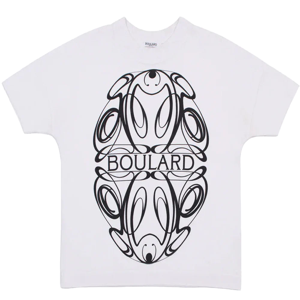 UB "Fabergé" Printed Short Sleeve T-Shirt White