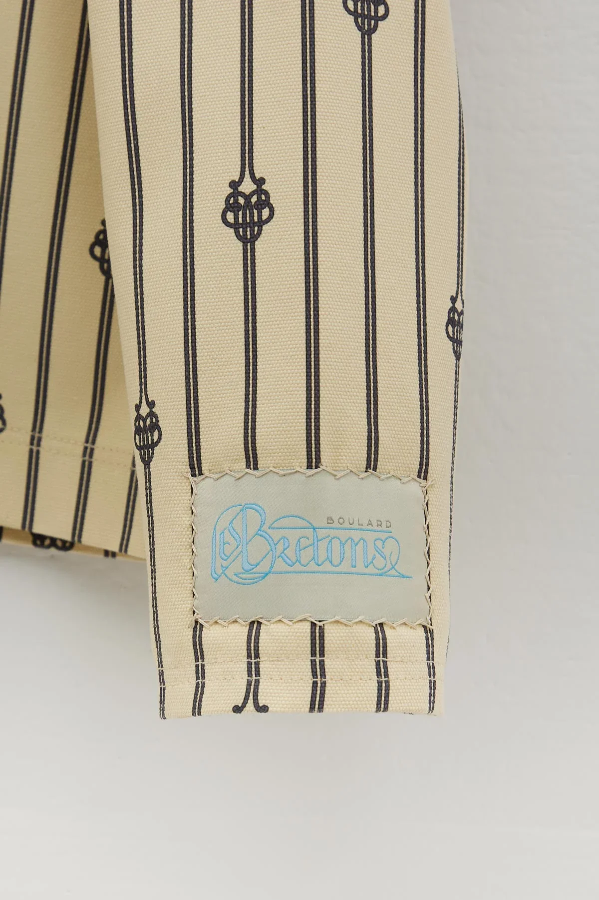 Ugo Boulard Cotton Canvas "Vareuse" Jacket With Short UB Monogram - Image 4