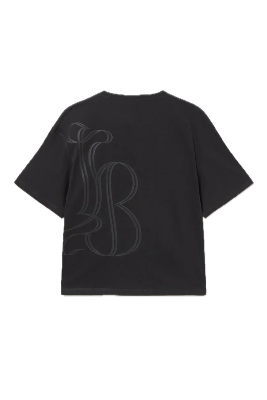 Ugo Boulard Logo Modernista Black T-shirt